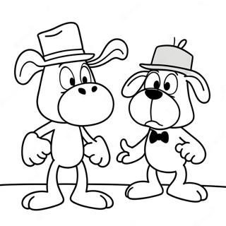 Pagina Da Colorare Rocky E Bullwinkle 72824-60142