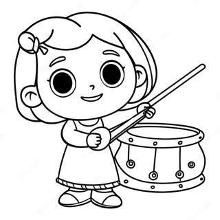 Pagina Da Colorare Giugno Di Little Einsteins Che Gioca Con Strumenti Musicali 72835-60138