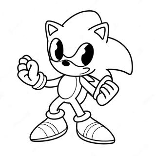 Pagina Da Colorare Dei Sonic Superstars 72954-60240