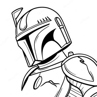 Jango Fett Pagine Da Colorare