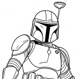 Pagina Da Colorare Jango Fett 73224-60459