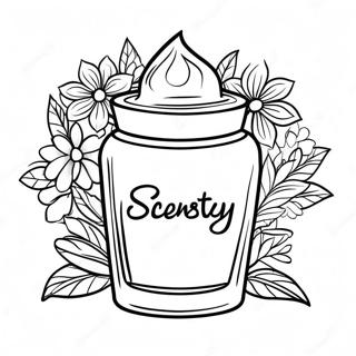 Pagina Da Colorare Logo Scentsy 74085-61142