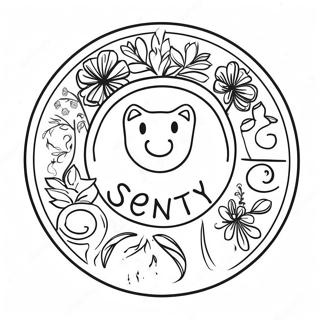 Pagina Da Colorare Logo Scentsy 74085-61144