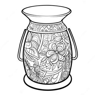 Pagina Da Colorare Scentsy Warmer Colorato 74086-61131