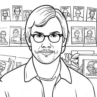 Pagina Da Colorare Di Jeffrey Dahmer 74115-61152