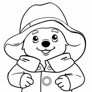 Pagina Da Colorare Di Paddington Bear 74445-61418