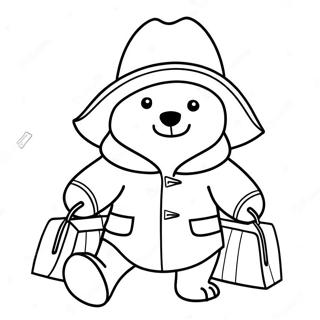 Pagina Da Colorare Di Paddington Bear Avventuroso 74446-61414