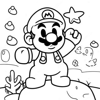 Pagina Da Colorare Di Super Mario 3d World 7614-6188