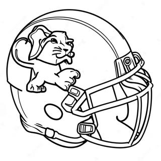 Pagina Da Colorare Della Mascotte Dei Detroit Lions 7645-6216