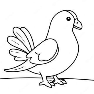 Pagina Da Colorare Di Pigeon Mo Willems Avventuroso 7655-6224