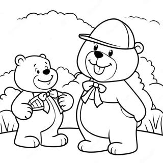 Pagina Da Colorare Degli Orsi Berenstain 7734-6284