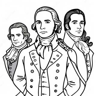 Pagina Da Colorare Personaggi Del Musical Hamilton 7925-6438