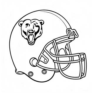 Pagina Da Colorare Della Mascotte Dei Chicago Bears 8085-6568