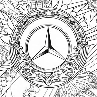 Mercedes Pagine Da Colorare