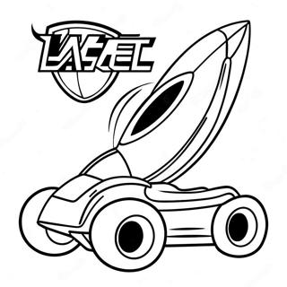 Pagina Da Colorare Del Logo Di Rocket League 8395-6879