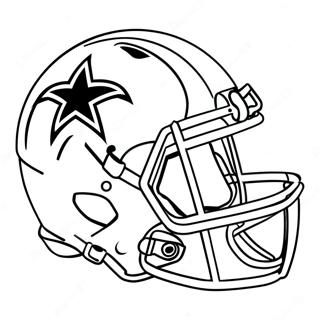 Pagina Da Colorare Del Casco Nfl 8415-6894