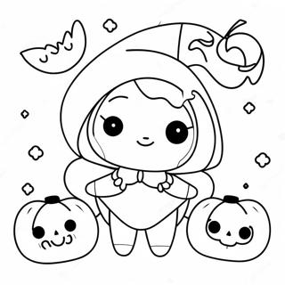 Pagina Da Colorare Halloween Kawaii 8475-6944