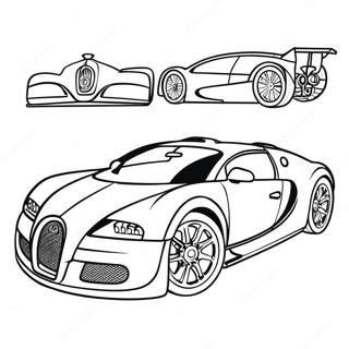 Bugatti Pagine Da Colorare