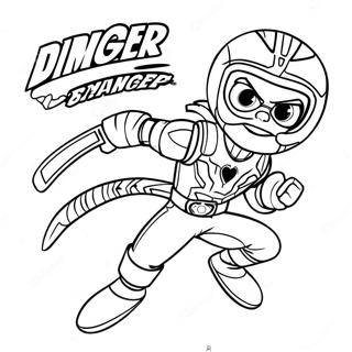 Pagina Da Colorare Di Kid Danger In Azione 8576-7025