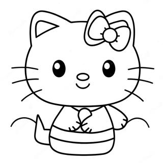 Pagina Da Colorare Hello Kitty 861-686