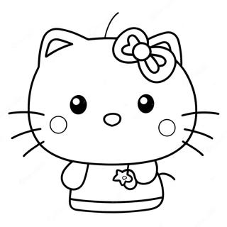 Pagina Da Colorare Hello Kitty 861-687