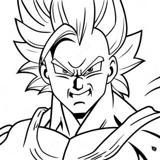 Pagina Da Colorare Super Saiyan Gogeta In Battaglia 8767-7170