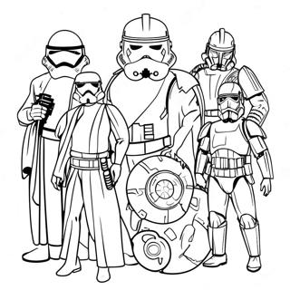 Pagina Da Colorare Dei Personaggi Di Star Wars 8917-7289