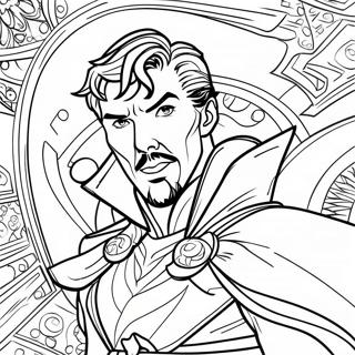 Pagina Da Colorare Di Doctor Strange 9026-7374