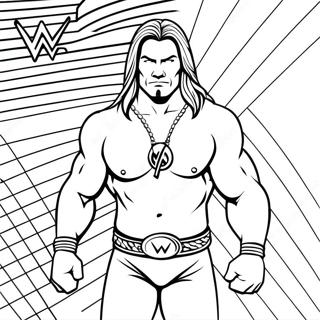 Pagina Da Colorare Di Wwe 3d 9036-7382