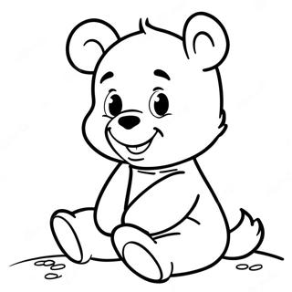 Pagina Da Colorare Di Baby Winnie The Pooh 9076-7415