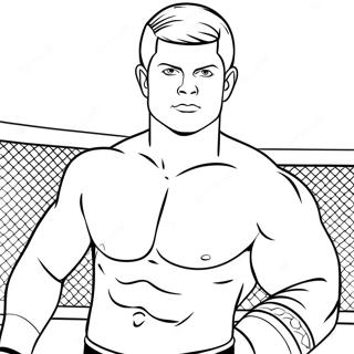 Pagina Da Colorare Di Cody Rhodes In Azione 9177-7497