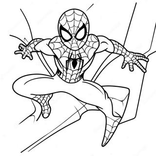 Pagina Da Colorare Di Spiderman Carino 9286-7584