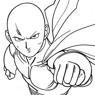 Pagina Da Colorare Di One Punch Man 9306-7598