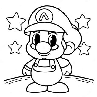 Pagina Da Colorare Di Paper Mario 9366-7647