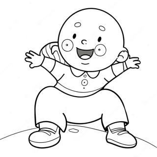 Caillou Pagine Da Colorare