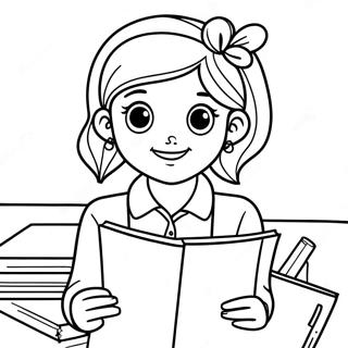 Pagina Da Colorare Dei Dork Diaries 9466-7723