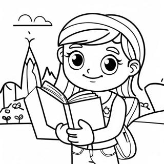 Pagina Da Colorare Della Divertente Avventura Dei Dork Diaries 9467-7725