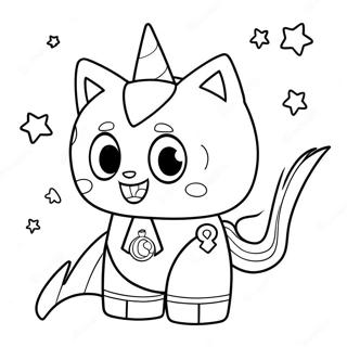 Pagina Da Colorare Unikitty 9626-7850