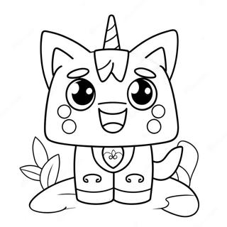 Pagina Da Colorare Unikitty 9626-7852