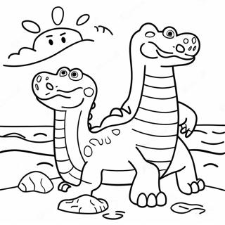 Pagine Da Colorare Di Adorabili Crocs Sulla Spiaggia 9967-8198